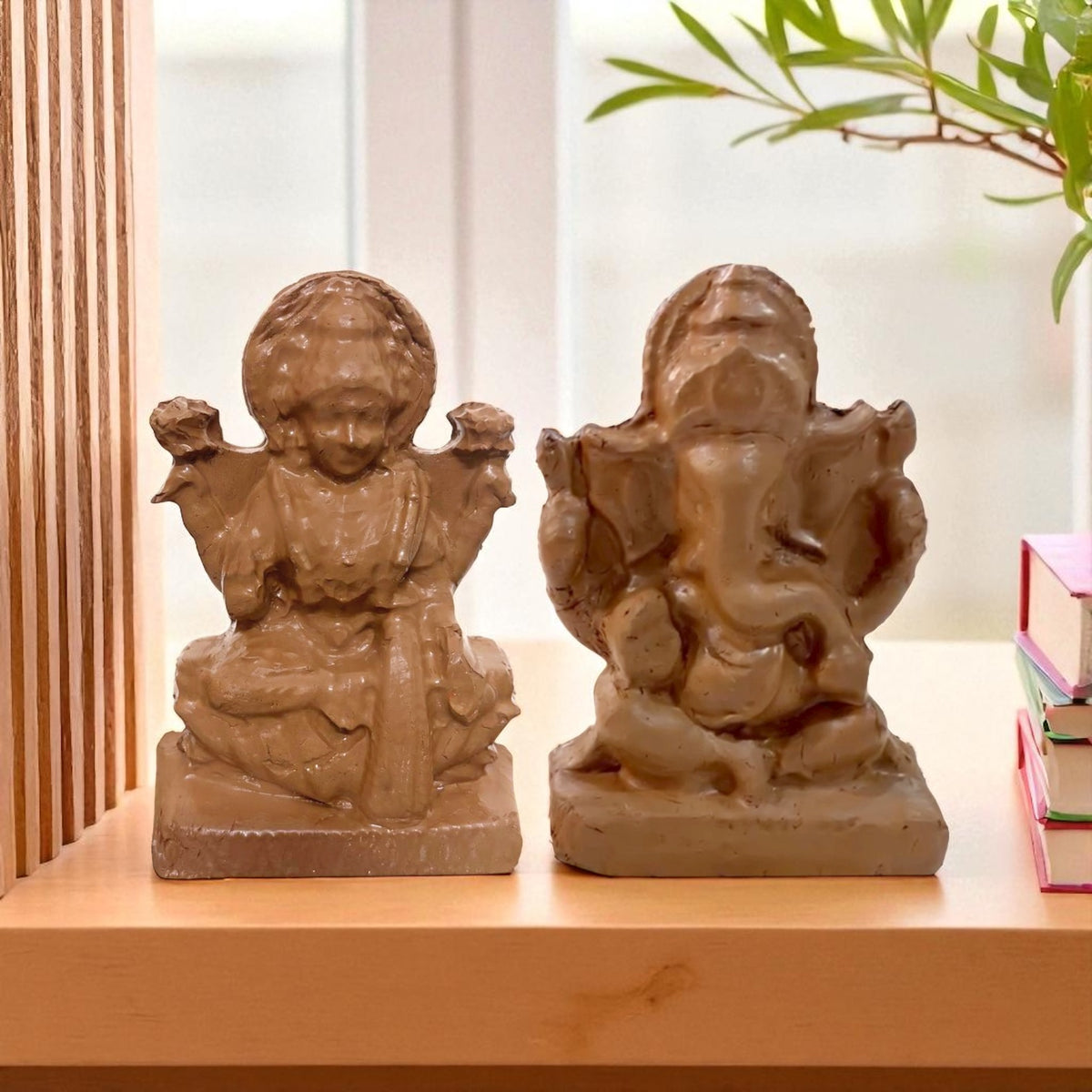 DIY Mould & Make Plantable Laxmiji and Ganeshji Kit | Eco-Friendly Idol Making Kit for Kids & Adults