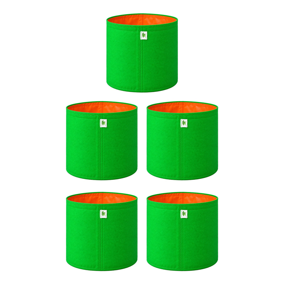 HDPE UV Protected 260 GSM Round Grow Bags 18x24 inches