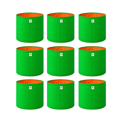 HDPE UV Protected 260 GSM Round Grow Bags 18x24 inches