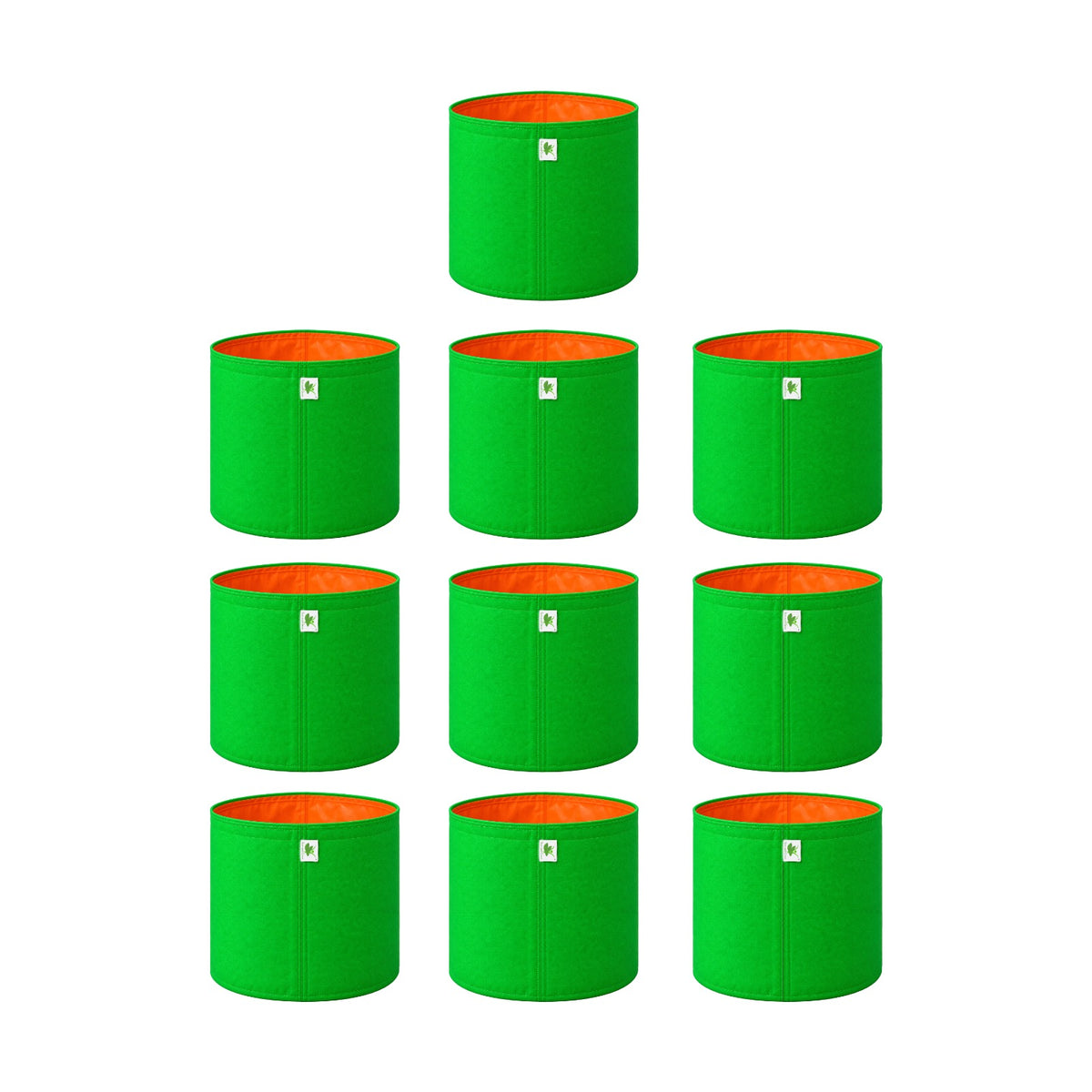 HDPE UV Protected 260 GSM Round Grow Bags 18x24 inches