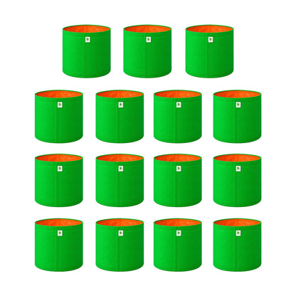 HDPE UV Protected 260 GSM Round Grow Bags 18x24 inches