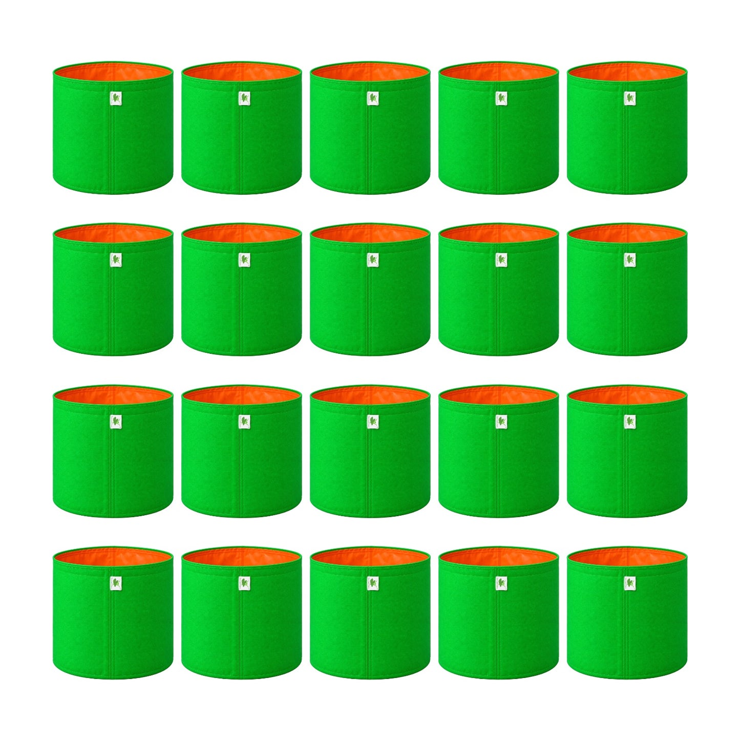 HDPE UV Protected 260 GSM Round Grow Bags 18x24 inches