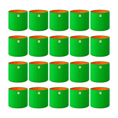 HDPE UV Protected 260 GSM Round Grow Bags 18x24 inches