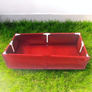 Raised Bed: Superior Quality Breathable Geo Fabric Size 60x30x12 inches || Heavy Duty 500 GSM || For Terrace Garden - Grow Vegetables, Flowers, Herbs, Fruits