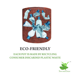 Geo Fabric Grow Bag Size 24x24 inches || For Small Trees like Banana, Papaya, Lemon || Heavy Duty For Terrace Garden - Grow Vegetables, Fruits