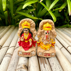 Ultimate MegaBox: Plantable Ganesha and Lakshmiji + Gardening Kit + 7 Seed Balls + Organic Cow Dung Diya + Diary + 2 Plantable Pens and Pencils