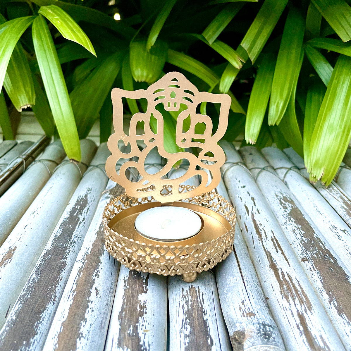 Ecofriendly Assorted Hamper:  Plantable Diary + Seed Pen + Mini Grow Kit of Marigold + Ganesha Shadow Tealight Holder