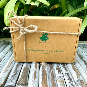 Ecofriendly Assorted Hamper:  Plantable Diary + Seed Pen + Mini Grow Kit of Marigold + Ganesha Shadow Tealight Holder