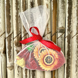 Wooden Box Hamper: Plantable Mini Notepad + Diwali Themed Chocolates + 2 Seeds + 5 Plantable Pens