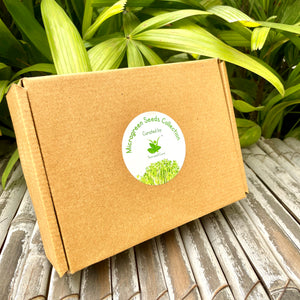 Sow and Grow Sampler Pack of Easy Growing Microgreen Seeds with Growing Instructions | Grow Your Own Super Salad | Combo Seed Pack of 10 Varieties
