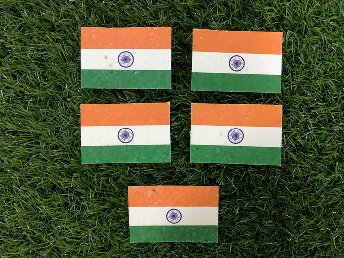 Plantable Seed Paper Flag Badge: Set of 20