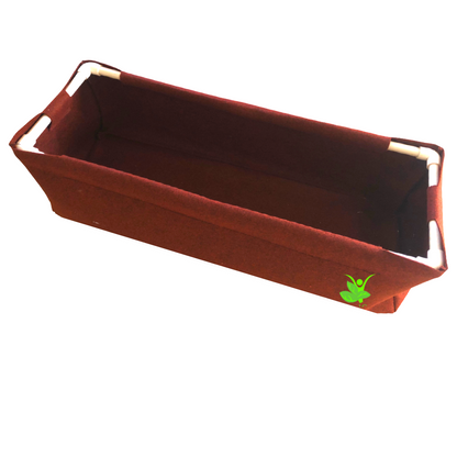Sow and Grow Raised Bed for Gardening Breathable Geo Fabric 24x12x12 inches || Heavy Duty 500 GSM