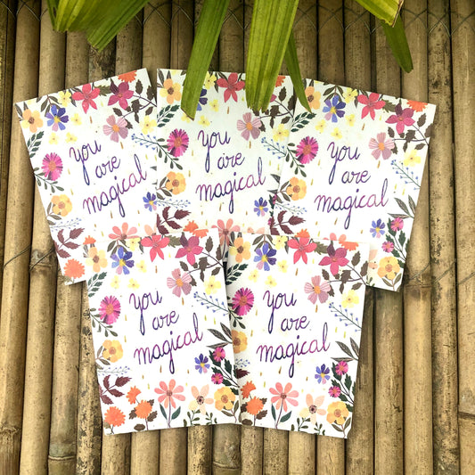 Plantable Diary "You Are Magical": Set of 5 Gift Pack