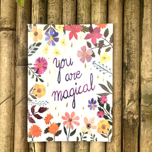 Plantable Diary "You Are Magical": Set of 2