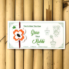 Load image into Gallery viewer, Plantable Seed Paper Rakhi

