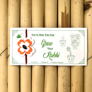 Bhaiya Bhabhi Plantable Seed Paper Rakhi Set