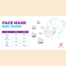 Load image into Gallery viewer, Mermaid Theme | Conical Protective Face Cover with a Pocket, Adjustable Ear Loops and Nose Wire
